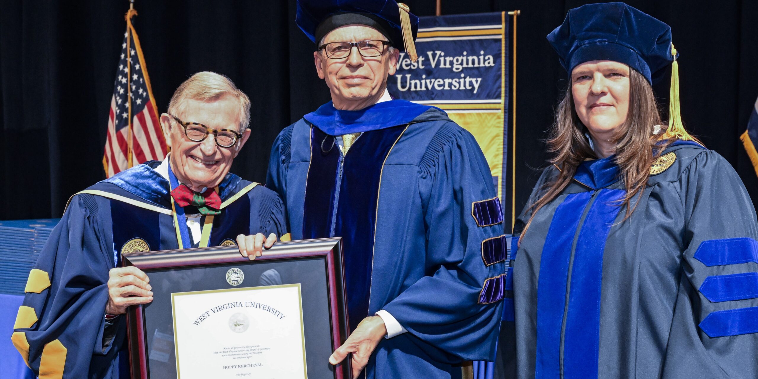 Hoppy Kercheval Honorary Degree