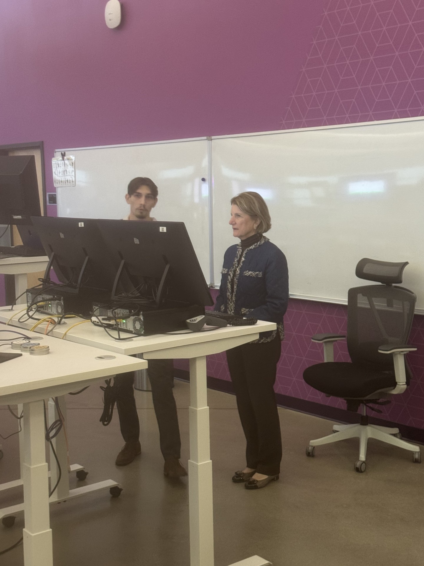 Sen. Capito visits Leidos facility at WestRidge Business Park in Morgantown