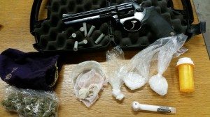 Item seized as part of the arrest made in Harrison County on Friday