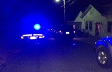 Morgantown police remained on the scene along Charles Ave. Thursday night where a deadly shooting took place.