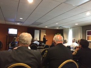 Federal investigators, Morgantown City Police and the Monongalia County Sheriff's Department were among law enforcement at an informational heroin epidemic discussion.